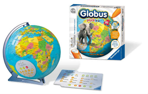 Interaktiver Globus puzzleball